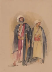 Cheikh Hussein de Gebel Tor et son fils